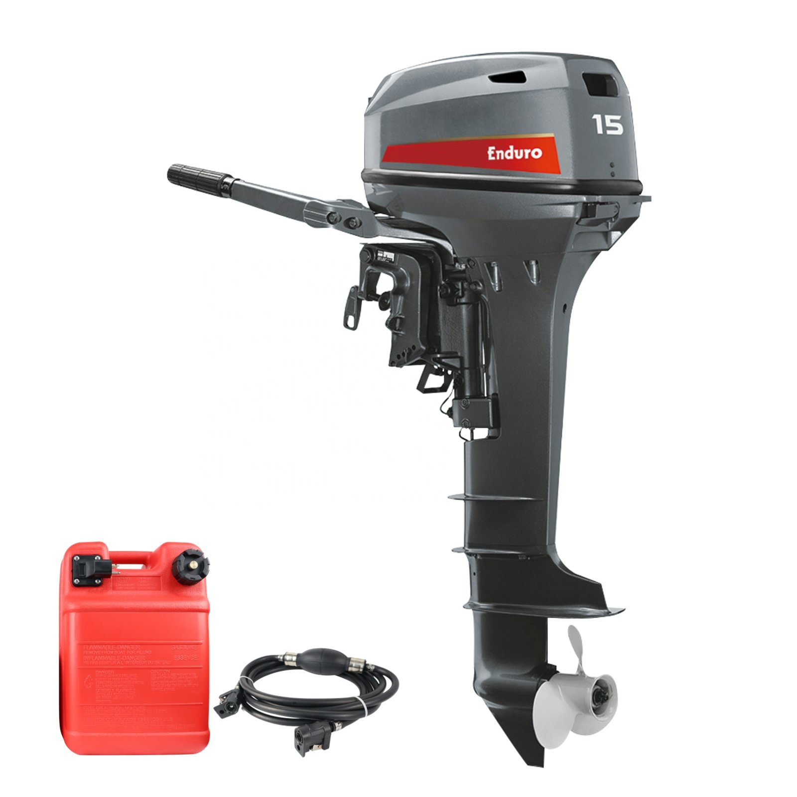 Laogen ODM Boat Outboard Engine Match Yamaha Enduro 15D 15hp Outboard Motor 2 Stroke Outboard 9.9 15hp Outboard Engine